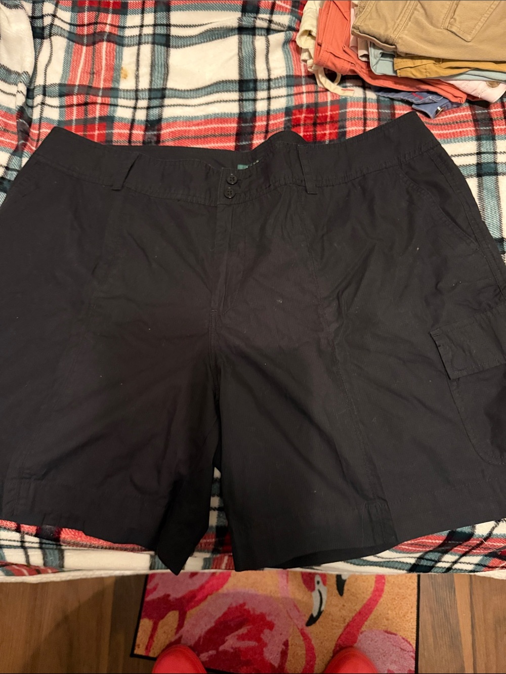 Ralph Lauren Women's Black Bermuda Shorts